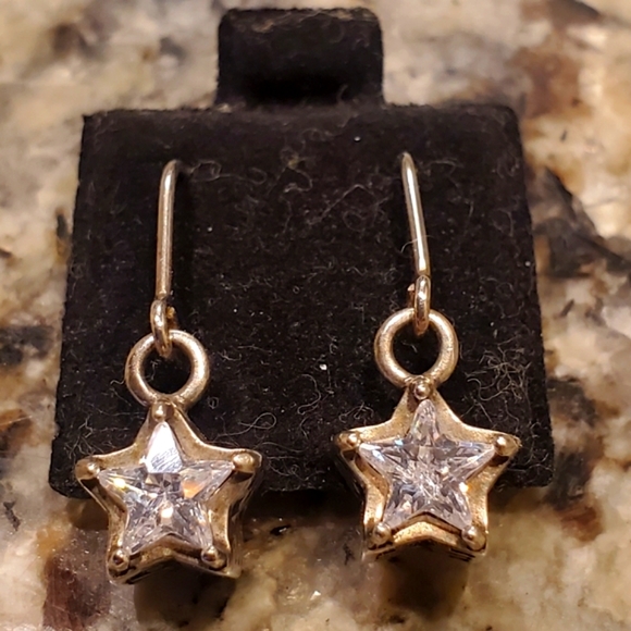 Silpada Jewelry - Silpada Sterling Silver & CZ Star Earrings